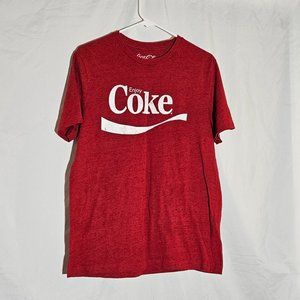 Vintage Coca Cola T-Shirt with Small Black Specks Size M RN# 117508